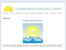 Tablet Screenshot of codaireland.com